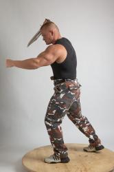 Man Adult Muscular White Martial art Standing poses Casual
